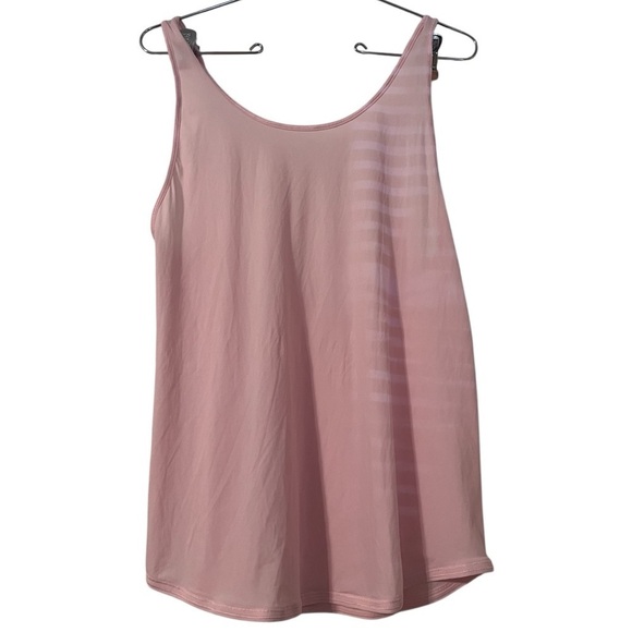 Lululemon Women's Let It Slip Strappy Back Tank Top Pearl Pink Sz S Relaxed Fit - Picture 2 of 10